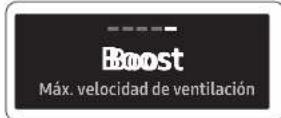SAMSUNG NK30CB700WCG - Activa/desactiva el modo Boost - 5