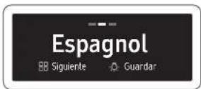 SAMSUNG NK30CB700WCG - Changer la langue de la hotte. - 2
