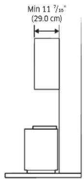 SAMSUNG NK30CB700WCG - Installation Clearances - 2