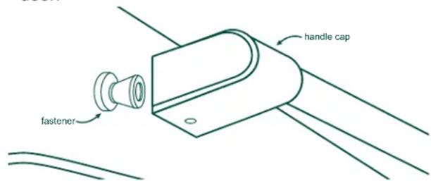 handle cap fastener