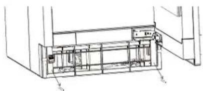 GE UCC15NPRII - TOE KICK LOCATION - 2