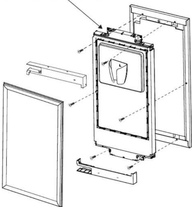 GE UCC15NPRII - Attaching the Door Panel - 5