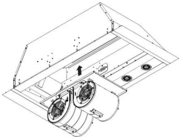 GE UVC9420SLSS - STEP 5 INSTALL BLOWER MOTOR ASSEMBLY - UVC-9420 AND 9480 METHOD 1 - 1