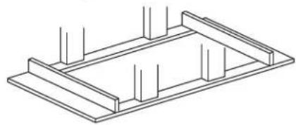 GE UVC9420SLSS - CABINET STRUCTURE - 2