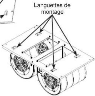Languettes de montage