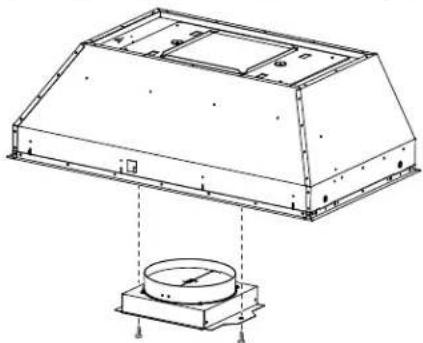 GE UVC9420SLSS - STEP 1 REMOVE MOTOR ASSEMBLY FROM HOOD CANOPY - 3