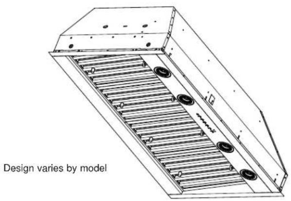 Design varies by model