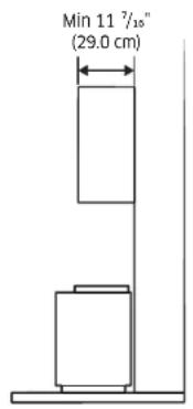 SAMSUNG NK30CB700W33 - Upper furniture Dimension - 2