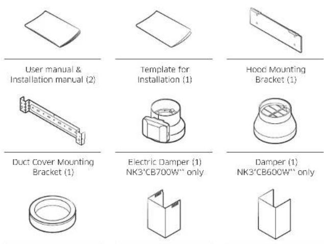 SAMSUNG NK30CB700W33 - Parts List - 1