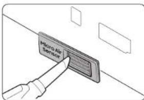SAMSUNG NK30CB700W33 - Limpieza de la unidad del sensor - 3