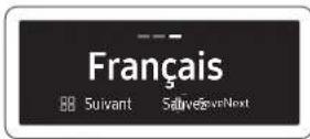SAMSUNG NK30CB700W33 - Réglage de la langue - 4