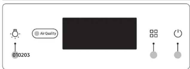 SAMSUNG NK30CB700W33 - Panel de botones - 1