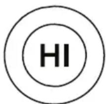 GE G8HKAASSRSS - Botones High (Alta) y Low (Baja). - 1