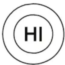 GE G8HKAASSRSS - High and Low Buttons - 1