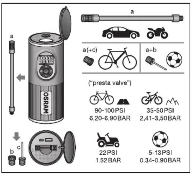 Osram TYREinflate 2000 - TYREinflate 2000 - 7