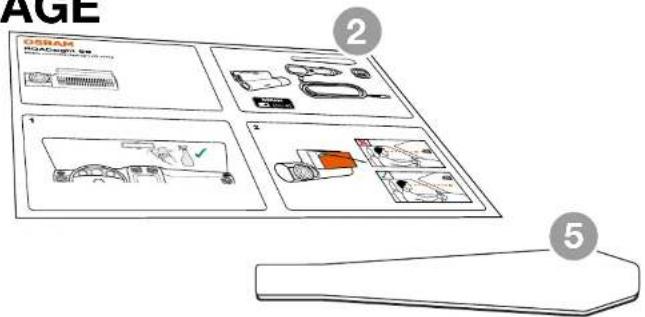 Osram ROADsight 50 - Contenu de l'emballage - 1