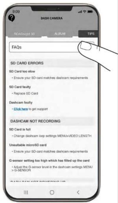 Osram ROADsight 50 - MENU FAQ - 2