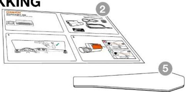 Osram ROADsight 50 - INHOUD VAN DE VERPAKKING - 1