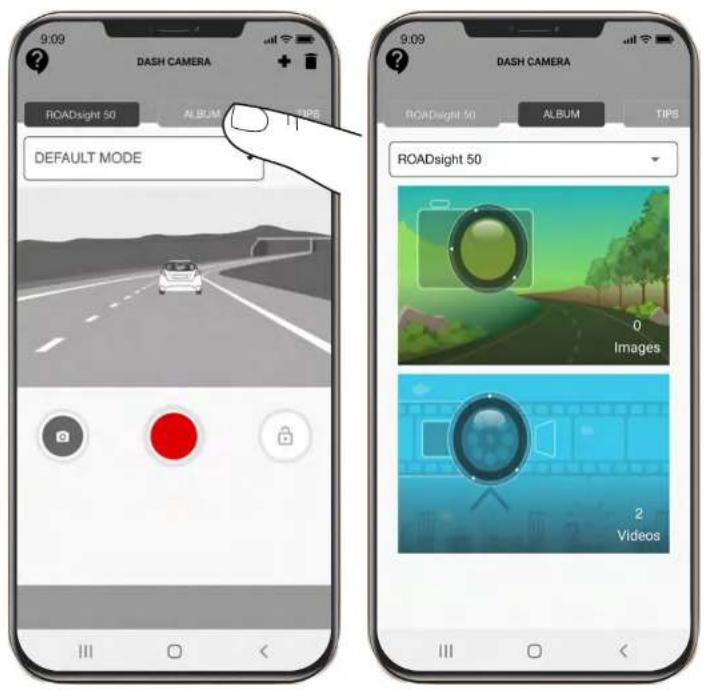 Osram ROADsight 50 - AUFNAHME UND WIEDERGABE - 1