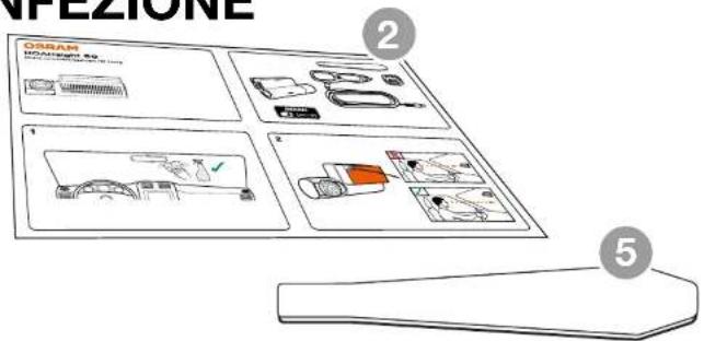 Osram ROADsight 50 - CONTENUTO DELLA CONFEZIONE - 1