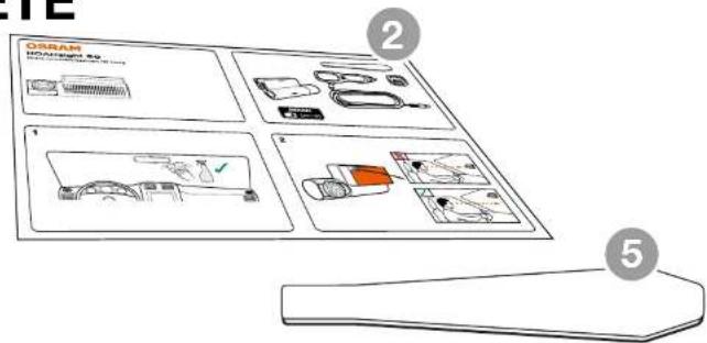 Osram ROADsight 50 - CONTENIDO DEL PAQUETE - 1