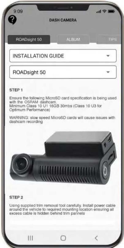 Osram ROADsight 50 - Avant de commencer - 3