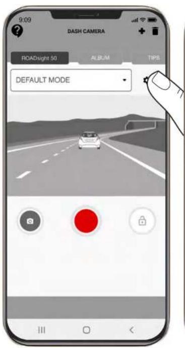 Osram ROADsight 50 - Paramétres MENU - 1