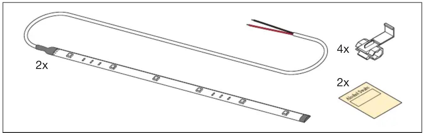 Osram LEDambient LEDINT203 - LEDambient® Interior Strip Kit - 1