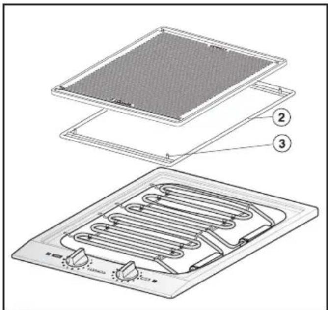 MIELE CSGP 1300 - To prepare the grill - 2