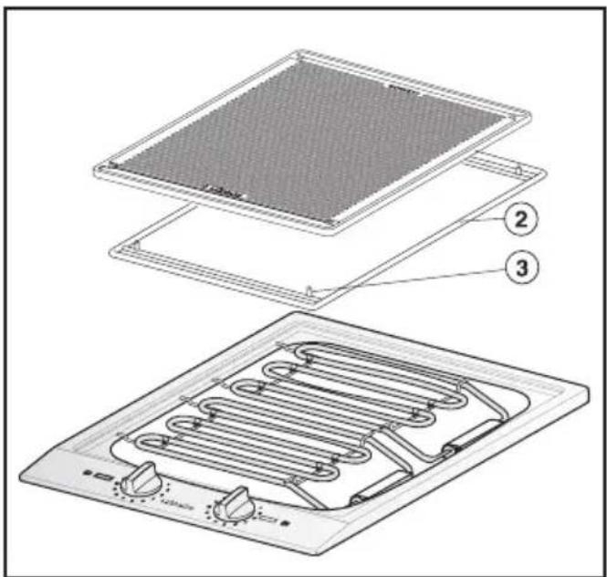 MIELE CSGP 1300 - Preparar el grill - 2