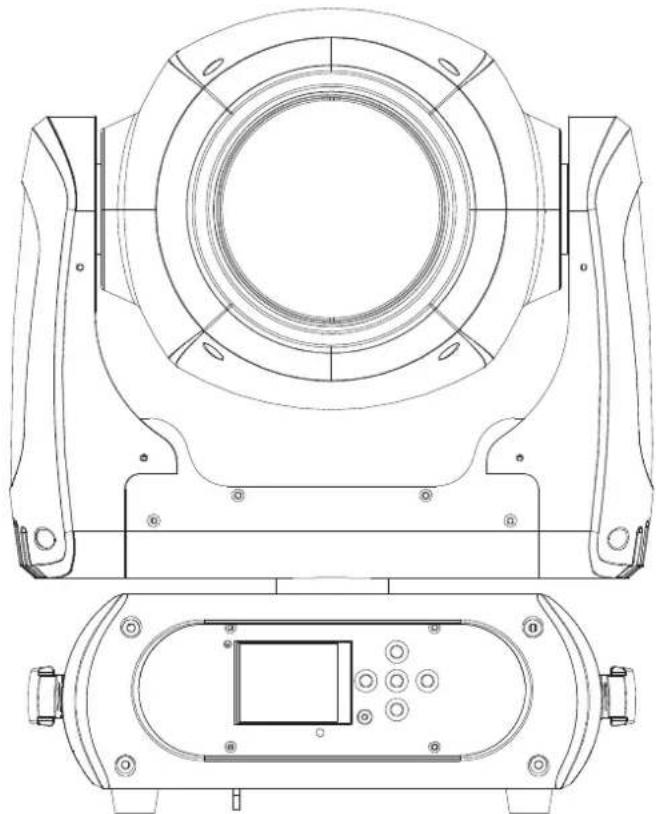 Futurelight DMB160 - DMB-160 LED Moving Head - 1