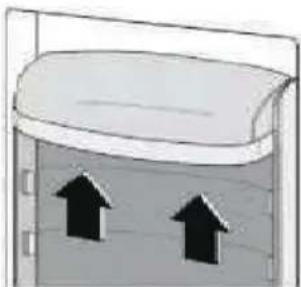 SCHNEIDER SCCB347DNF3X - Colocación de los estantes de la puerta - 1