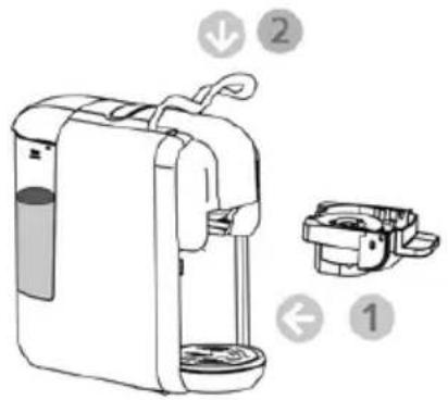 SCHNEIDER SCESC2206R - Para capsulas de café de papel - 4
