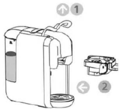 SCHNEIDER SCESC2206R - Voor het koffiepoeder - 2