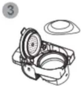 SCHNEIDER SCESC2206R - Para capsulas de café de papel - 3