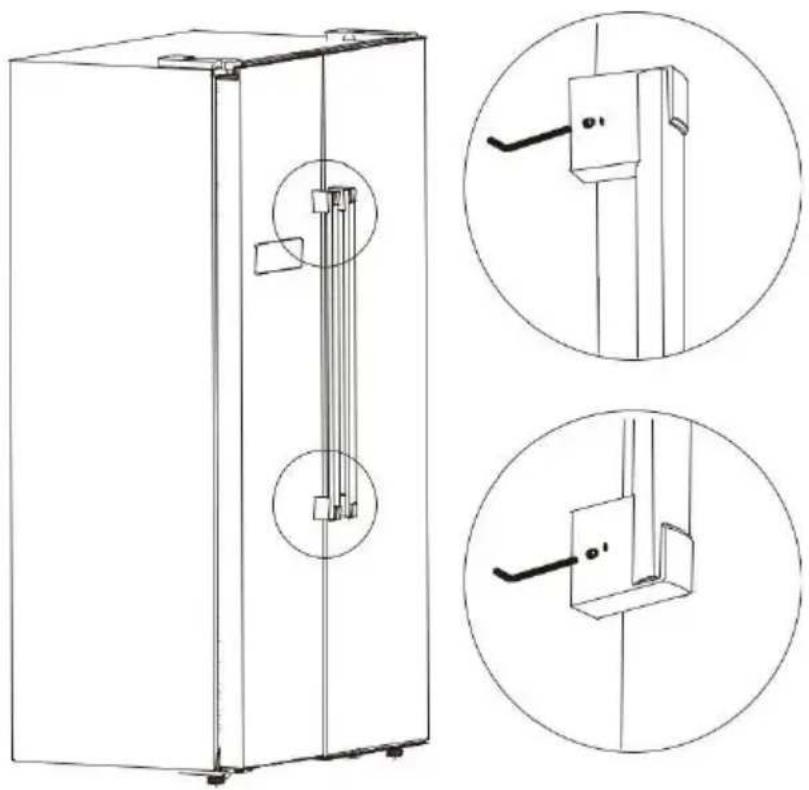SCHNEIDER SCMDC522NFX - Entfernen Sie die Griffe - 1