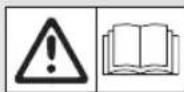 FLYMO Power Vac 3000 - Symbols on the product: - 1