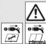 FLYMO Power Vac 3000 - Symbols on the product: - 2