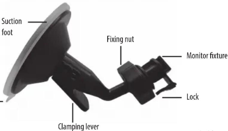 Eufab 16256 - Mounting the monitor - 1