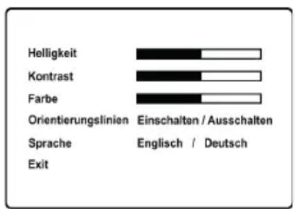 Eufab 16256 - Einstellungen des Monitors - 2