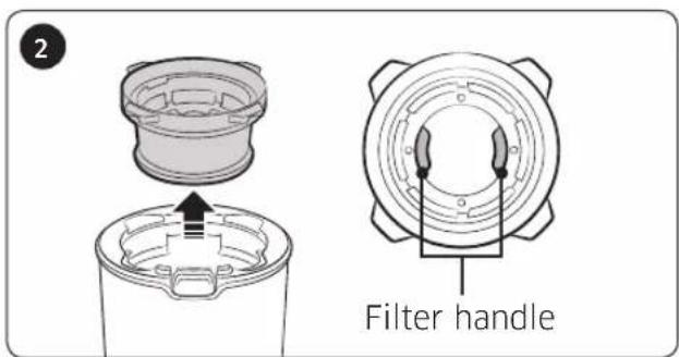 2 Filter handle
