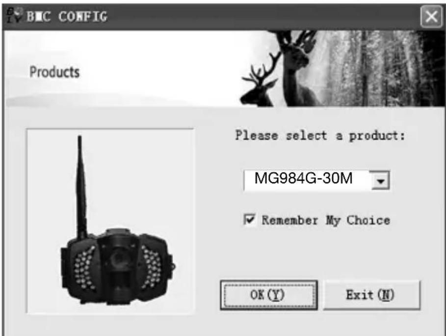 Berger & Schröter MG984G30M - Do the Camera Settings - 1