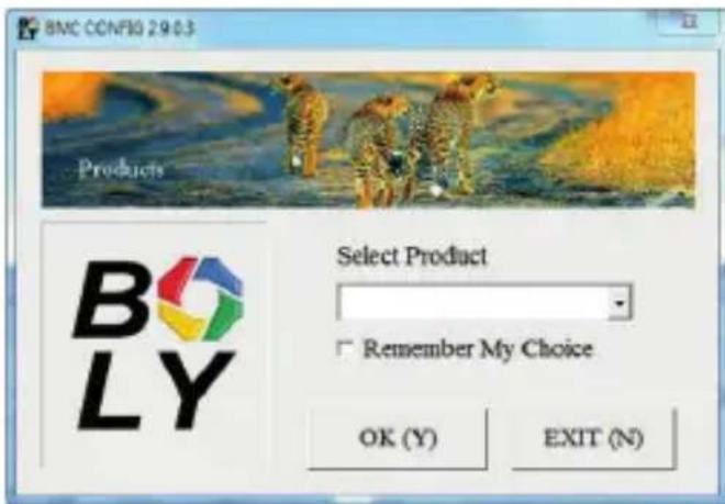 Berger & Schröter BG310M - Setup Software of PC - 1