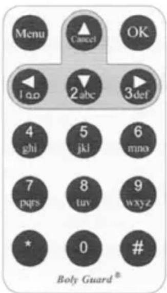 Berger & Schröter SG880MK8mHD - Télécommande - 1