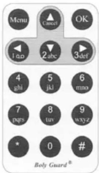Berger & Schröter SG880MK8mHD - Fernbedienung - 1