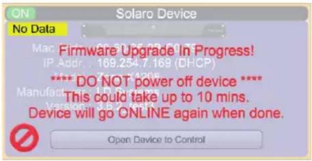 LD Systems ZONE X 1208 - FIRMWARE UPGRADE PROCEDURE - 6