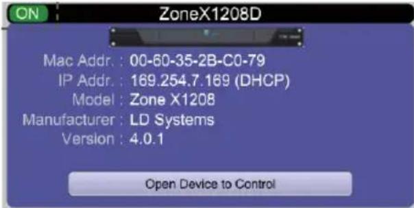 LD Systems ZONE X 1208 - MODE ONLINE - 1