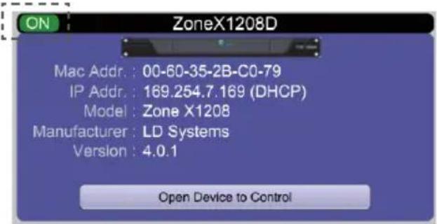 LD Systems ZONE X 1208 - ONLINE MODE - 1