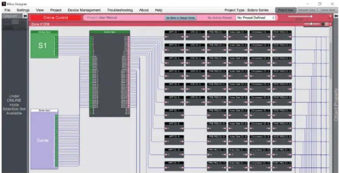 LD Systems ZONE X 1208 - Mode en ligne - 8