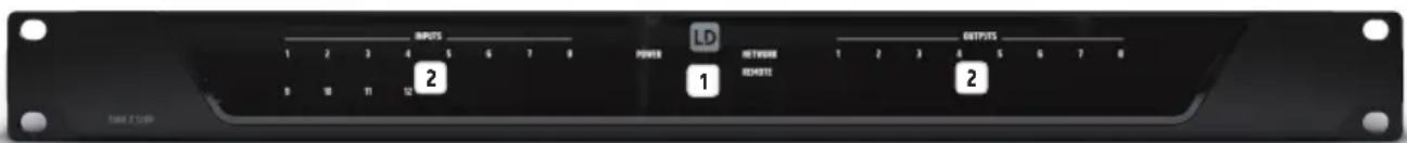 LD Systems ZONE X 1208 - VORDERSEITE - 1